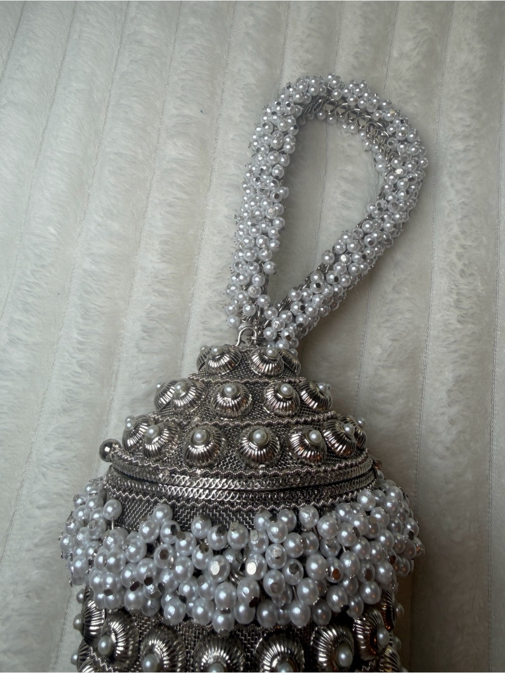 RAMLA Cocktail Pearl Handbag NWOT - Picture 14 of 14